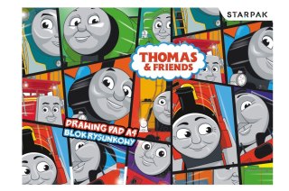 Starpak Blok rysunkowy Thomas & Friends A4 biały 60g 20k [mm:] 297x210 Starpak (259313)