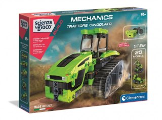 Clementoni Klocki konstrukcyjne Laboratorium mechaniki ciągnik gąsienicowy Clementoni (50689)