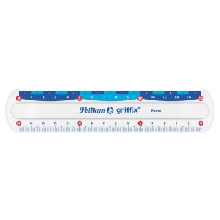 Pelikan Linijka plastik Griffix 822275 15cm Pelikan (300000445)