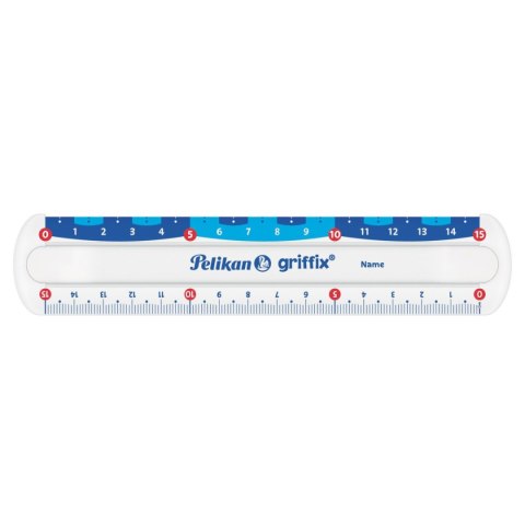 Pelikan Linijka plastik Griffix 822275 15cm Pelikan (300000445)