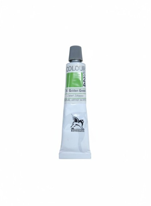 Renesans Farba akrylowa kolor: zieleń żółtawa 20ml Renesans (24)