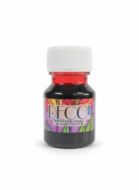 Renesans Farba do malowania na szkle kolor: karmin 30ml 1 kolor. Renesans (132)