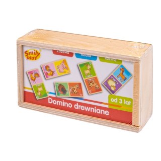 Smily Play Gra logiczna domino drewniane Smily Play (SPW83591)