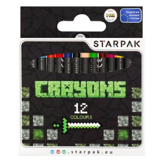 Starpak Kredki świecowe Pixel 12 kol. Starpak (484792)