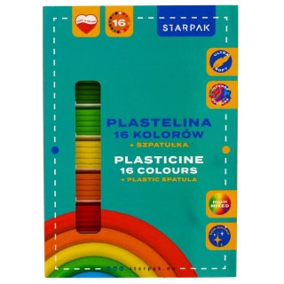 Starpak Plastelina 16 kol. mix Starpak (517735)