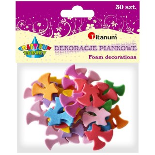 Titanum Ozdoba piankowa Craft-Fun Series kokardki 30 szt Titanum (284835)