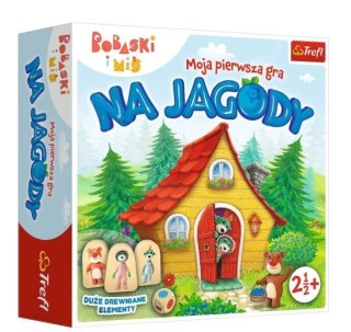 Trefl Gra planszowa Rodzina Treflików Na jagody, Bobaski i Miś Trefl (02063)