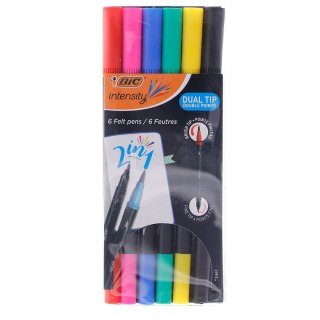Bic Cienkopis INTENSITY wkład mix mixmm 6kol. Bic (989694)