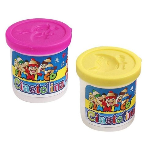 Flamingo Ciastolina 6 kol. 300g Flamingo (334699)