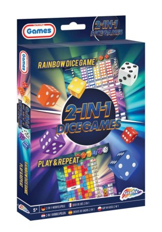 Grafix Gra logiczna 2w1 kości Grafix (300064)