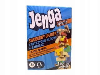 Hasbro Gra zręcznościowa Jenga dodatek EXPANSION DOWNFALL Hasbro (G2892)