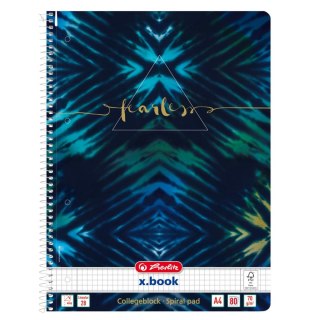 Herlitz Kołobrulion A4 New Batik Fearless 50044153 80k. krata Herlitz (400173294)