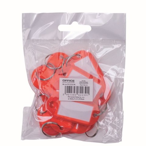 Office Products Zawieszka Na Klucze czerwone Office Products (19115212-04)