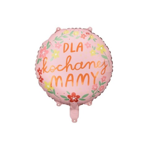 Partydeco Balon foliowy dla kochanej mamy 18cal Partydeco (FB210)