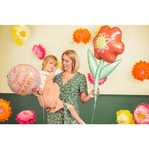 Partydeco Balon foliowy dla kochanej mamy 18cal Partydeco (FB210)