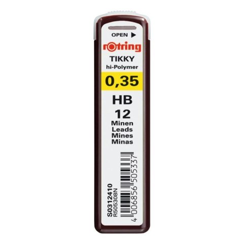 Rotring Wkład do ołówka (grafit) HB 0,3mm Rotring
