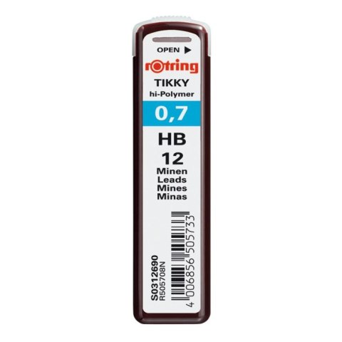 Rotring Wkład do ołówka (grafit) HB 0,7mm Rotring