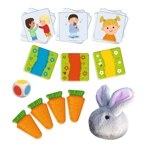 Trefl Gra edukacyjna Gra HOP HOP /Bobaski i Miś Trefl (02435)