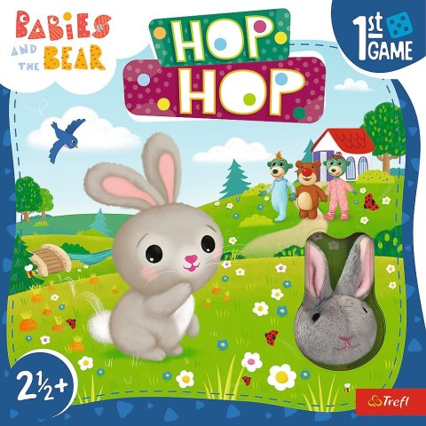 Trefl Gra edukacyjna Gra HOP HOP /Bobaski i Miś Trefl (02435)