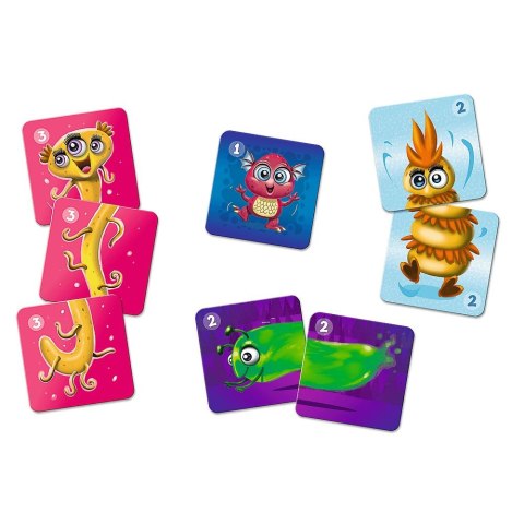 Trefl Gra pamięciowa Memos Classic & Plus, Cute Monsters Trefl (02273)