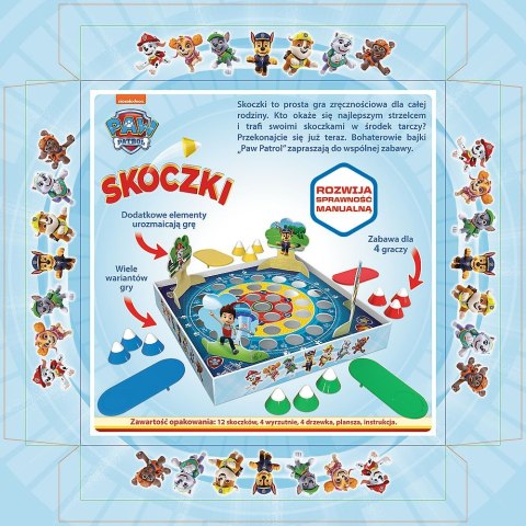 Trefl Gra zręcznościowa Paw Patrol Skoczki skoczki Trefl (01998)