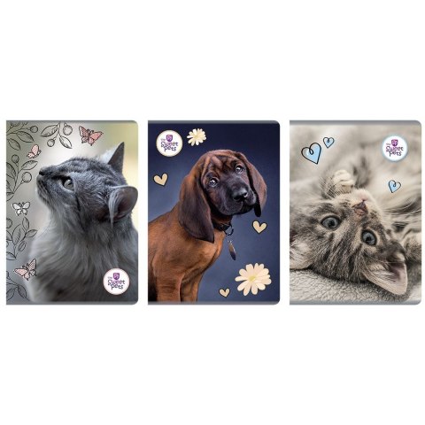 Beniamin Zeszyt A4 THE SWEET PETS 60k. KRATKA Beniamin (2580)
