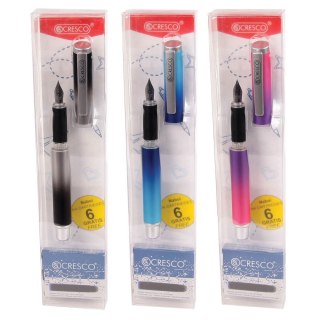 Cresco Pióro wieczne GOPEN RAINBOW + 6nab Cresco (202072)