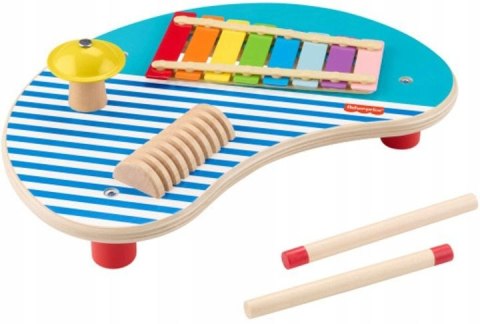 Fisher Price Cymbałki Drewniany Muzyczny Stoliczek Fisher Price (HXT91)