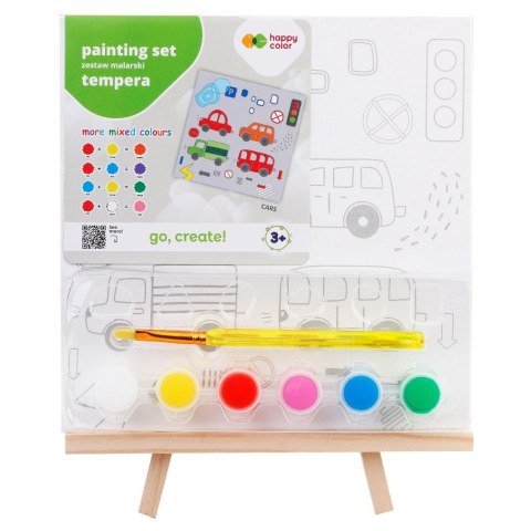 Happy Color Zestaw plastyczny Samochody, Happy Color (HA 7339 1SET-03)