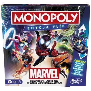 Hasbro Gra planszowa Monopoly Flip Marvel Hasbro (F9931)