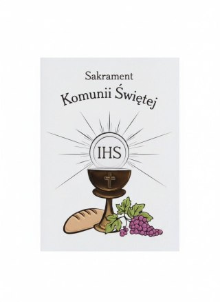 Henry Kartka składana B6 B6 KOMUNIA HOSTIA JAK CHLEB Henry (5905701486007)