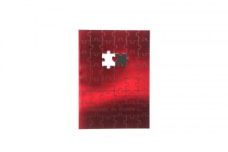 Henry Kartka składana B6 Karnet B6 Walentynki PUZZLE Henry (5908451981099)