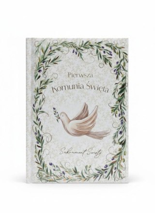 Henry Książeczka pamiątkowa z komunii Komunia A5 kielich w oliwkach Henry (9788368335224)