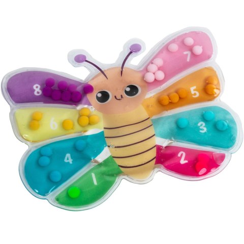Kidea Zabawka edukacyjna Motyl PLANSZA SENSORYCZNA DO NAUKI LICZENIA Kidea (PLSNLMKA)