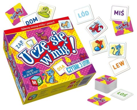 Multigra Gra edukacyjna Czytam:3 litery. Uczę sie w mig. Multigra (0151)