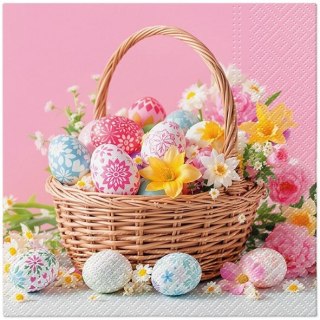 Paw Serwetki TaT Wielkanoc mix nadruk bibuła [mm:] 330x330 Paw (TL128200)