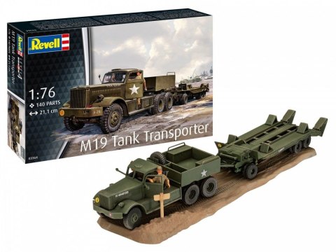 Revell Model do sklejania Transporter czołgów M19 Revell (03364)
