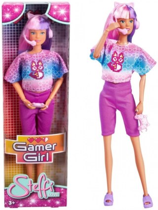 Simba Lalka Steffi Gamer Girl [mm:] 290 Simba (573-3704)