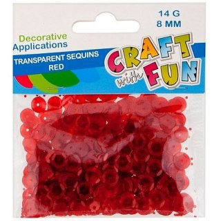 Starpak Cekiny Craft with Fun czerwone 14g Starpak (439331)