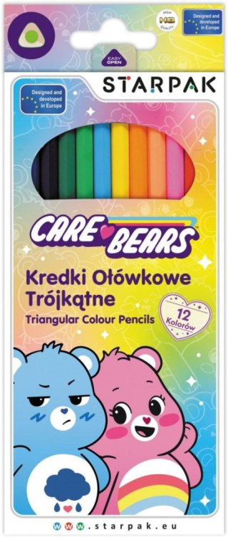 Starpak Kredki ołówkowe CARE BEARS 12 kol. Starpak (580595)