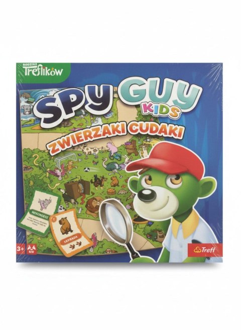 Trefl Gra planszowa Spy Guy Zwierzaki Cudaki Trefl (03061)