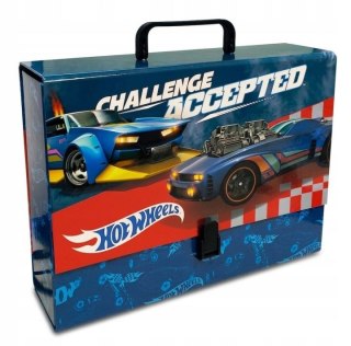 Unipap Teczka kartonowa na klips Hot Wheels A4 mix Unipap