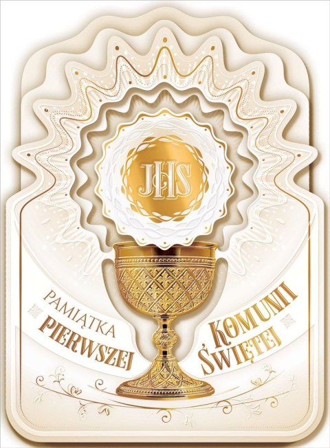 Ab Card Kartka składana A5 Komunia Ab Card (XL)