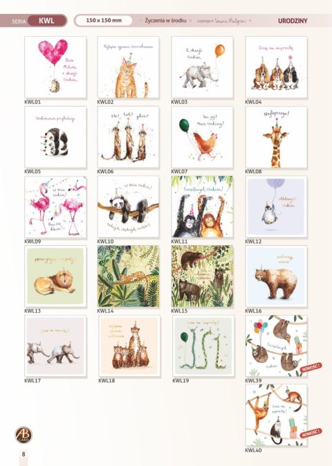 Ab Card Kartka składana kw Ab Card (5902811209410)