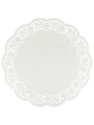 Arpex Serwetki dekoracyjne 12 szt. biały papier [mm:] 360x360 Arpex (DE0863F)