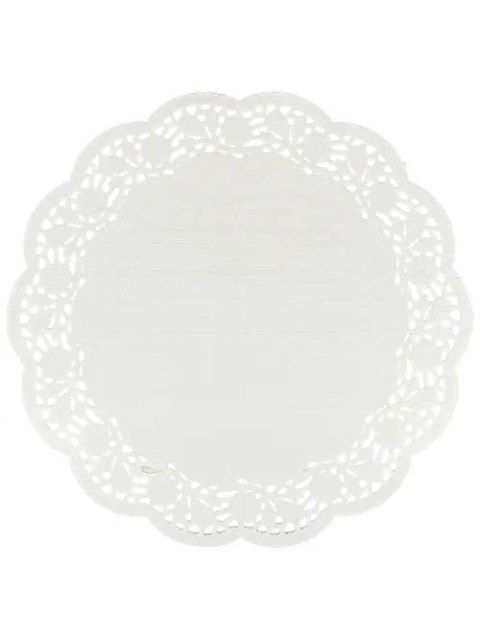 Arpex Serwetki dekoracyjne 12 szt. biały papier [mm:] 360x360 Arpex (DE0863F)