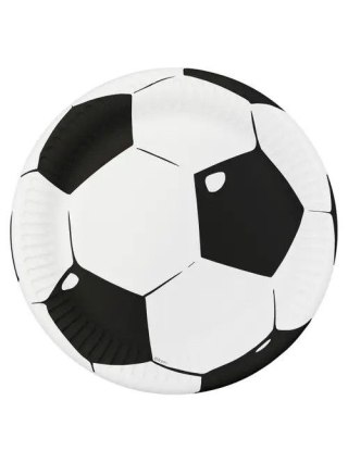 Arpex Talerz jednorazowy Gol! papier śr. 180mm 8 szt Arpex (DC0672F)