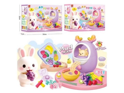 Bigtoys Masa plastyczna dla dzieci króliczek mix Bigtoys (BPLA8983)