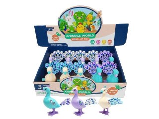 Bigtoys Zabawka nakręcana paw 13 cm Bigtoys (BZ6608)