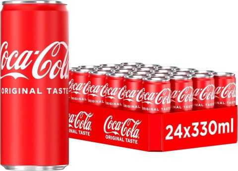Coca-cola Napój puszka 0,33L Coca-cola